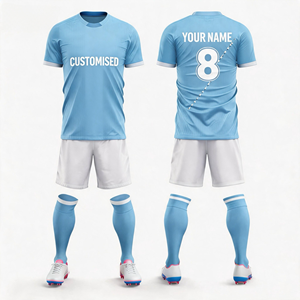 Oferta Especial: Uniforme de Calentamiento de Fútbol con Sublimación Completa para Clubes y Equipos Adultos 2026, Diseño Personalizado OEM - Product Image 1