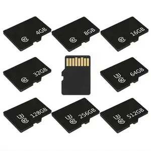 การ์ดหน่วยความจำ Micro SD 100% ความจุจริง2GB, 4GB, 8GB, 16GB, 32GB, 64GB, 128GB, 256GB, 512GB, 1TB
