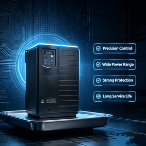 มีสินค้าในสต็อก LSLV1600X100-4ENND 160kW 215HP 3 เฟส 380V-480V ไดรฟ์ปรับความถี่ VFD สำหรับงานหนัก สำหรับมอเตอร์อุตสาหกรรม - Product Image 1