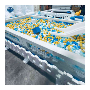 Balles de <span class=keywords><strong>piscine</strong></span> <span class=keywords><strong>à</strong></span> balles en plastique promotionnelles, résistantes aux écrasements, pour enfants, pour aire de jeux, balles de softball souples - Product Image 2
