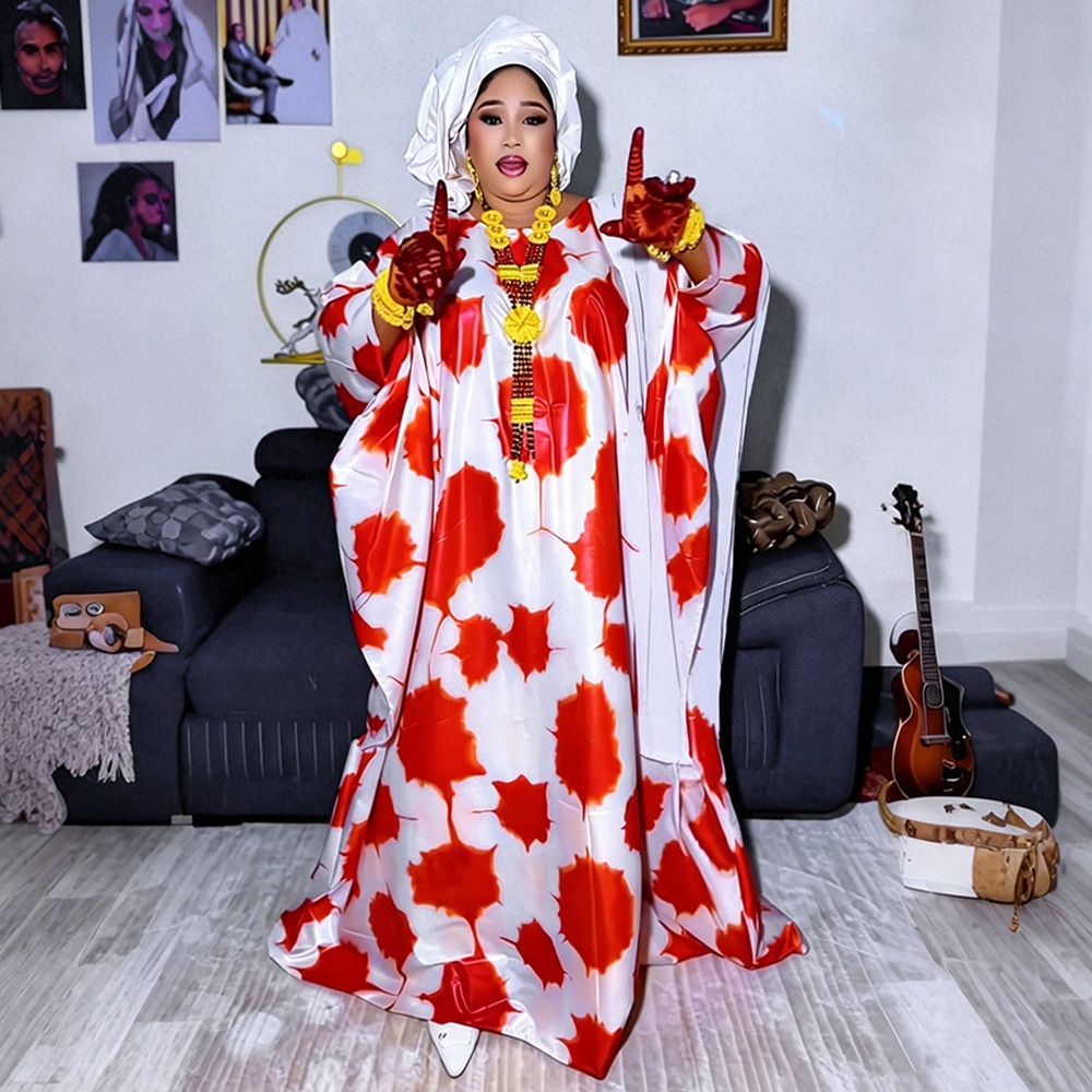 ladies dresses in nigeria African Dresses For Women - Nigeria Ladies Traditional Loose Abaya Musulman Boubou Robe