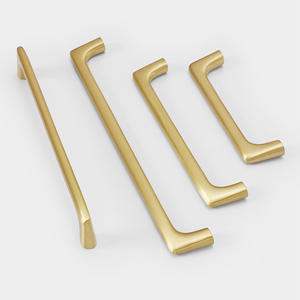 Poignées de meubles modernes en laiton doré, luxe léger, pour cuisine, chambre, salle de bain, salle de sport, villa, armoires et tiroirs, installation facile - Product Image 5