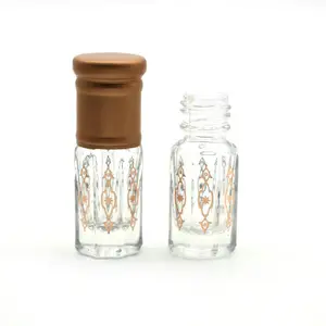 阿拉伯Oud 3毫升香水瓶阿塔尔Oud Oudh玻璃瓶