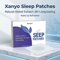 Patchs de sommeil OEM ODM sans mélatonine, formule naturelle à base de plantes, améliore la qualité du sommeil, effet longue durée pour les hommes et les femmes