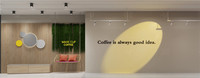 Mobilier de boulangerie de style moderne, chaises de restaurant sur mesure, design de comptoir de café