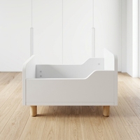 Lit pour poupées blanc à prix de gros, lit bébé au design compact