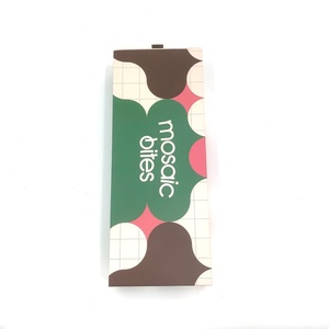 Custom Biodegradable <b>Foldable</b> Square <b>Box</b> Food Safe Cardboard Packaging for Cookies Candy Macarons - Product Image 3