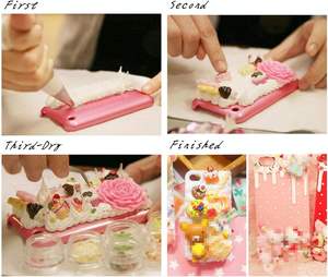 30 pièces mignon résine breloques bonbons fruits Dessert crème glacée tranches Flatback boutons Scrapbooking coque de téléphone accessoires de bricolage - Product Image 3