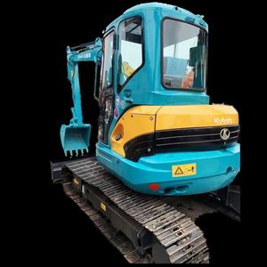 รถขุดมือสอง Kubota 161 แบบ Zero Tail Swing & Side Shift สำหรับงานในพื้นที่แคบ ชั่วโมงการทำงานน้อย ได้รับการรับรอง EPA CE - Product Image 2
