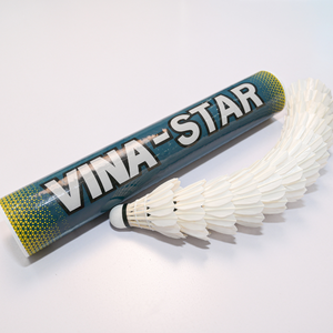 Volante de Bádminton con Logotipo Personalizado, Pluma de Ganso de Grado Torneo para Juegos Profesionales de Bádminton - Product Image 3