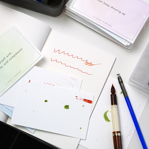 Set da Scrivania con Logo Personalizzato, Carte Assorbenti per Inchiostro con Gradiente Acquerello, per <span class=keywords><strong>Penna</strong></span> <span class=keywords><strong>Stilografica</strong></span> - Product Image 5