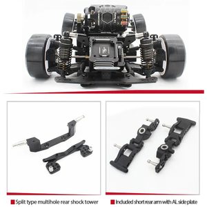 Kit de Chasis Usukani <span class=keywords><strong>NGE</strong></span> 2.0 SE RWD 1/10, Auto Eléctrico RC, Modelo a Escala, para Carreras de Derrape en Interiores, Juguete para Adultos y Niños - Product Image 6