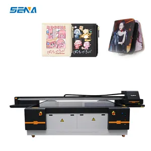 Large format 2513 A0 size digital inkjet printing machine uv flatbed printer Epson XP600 print head