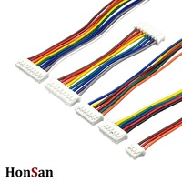 Smart 1.0Mm 1.25Mm 1.5Mm 2.0 2.54Mm 2/3/4/5/6 Pin Konektor Kawat Listrik & Steker Betina SH JST ZH PH XH Rakitan Kabel Kustom
