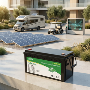 แบตเตอรี่ GORHEN 12.8V 200Ah LiFePO4 พร้อมระบบ BMS ในตัว สำหรับระบบพลังงานแสงอาทิตย์ รถบ้าน เรือยอชท์ และระบบไฟฟ้านอกกริด - Product Image 3