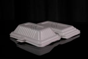 Boîte alimentaire Boîtes en mousse à usage unique Emballages alimentaires jetables Boîtes en mousse Récipients en mousse blanche Conteneurs en mousse pour emporter Boîte à lunch - Product Image 2