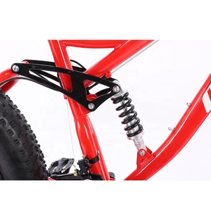 Bicicleta de Llantas Anchas Fatbike al Por Mayor Personalizable Bicicleta de Montaña de Suspensión Completa para Nieve Bicicletas Playeras <span class=keywords><strong>Cruiser</strong></span> - Product Image 6