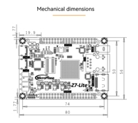 XILINX ZYNQ 7000 7020 7010 Z7 Lite Papan Pengembangan FPGA Papan Inti ZYNQ