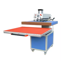 Presse à transfert thermique pneumatique semi-automatique 60x80cm pour sublimation de maillots