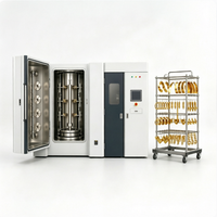 Machine de revêtement PVD multi-arc ionique sous vide AsiaLink semi-automatique 45 kW avec PLC pour ornements et outils industriels