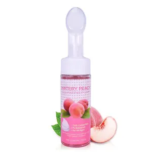 惊人的泡沫洗面奶草莓桃子新鲜气味150毫升保湿血清内部提供奢华的日常面部护理