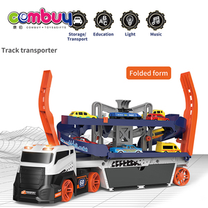 Camión de Transporte de Dinosaurios con Curvas de Escape, <span class=keywords><strong>Pista</strong></span> de Carreras de Juguetes - Product Image 4