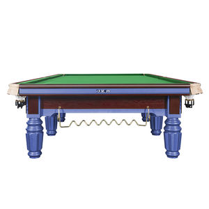 Ensemble de tables de billard de qualité supérieure <span class=keywords><strong>Table</strong></span> de billard de 12 pieds avec coussin en caoutchouc - Product Image 6