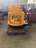 Aimant de levage pour excavatrice certifié CE SLN avec puissance hydraulique stable pour les travaux de manutention de déchets de construction de 10 à 15 tonnes