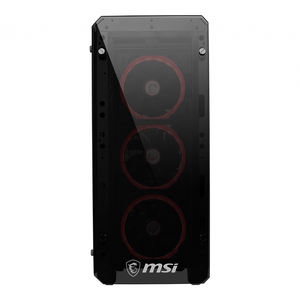 <span class=keywords><strong>MSI</strong></span> <span class=keywords><strong>MAG</strong></span> PYLON Mid Tower Gaming Computer Case with RGB Fan Support Install 240mm Water Cooler - Product Image 2