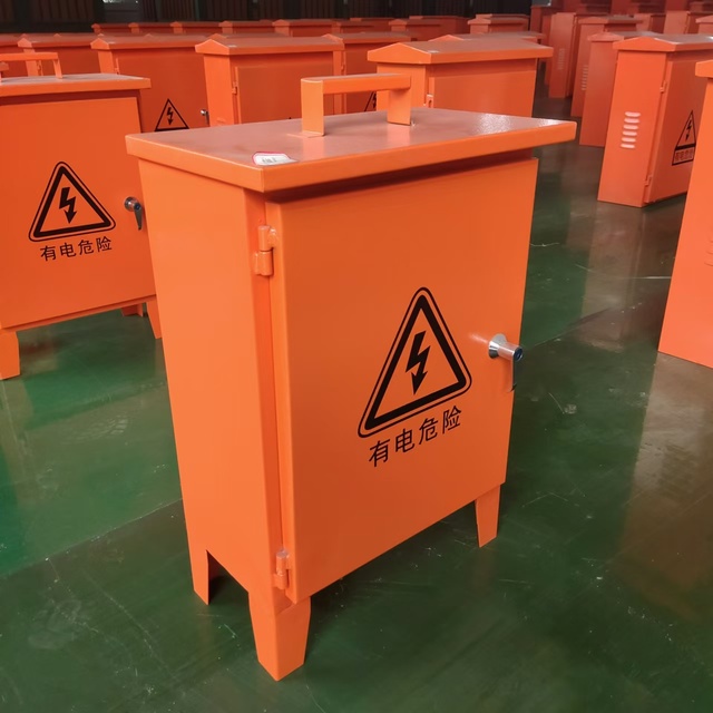 electrical box distribution cabinet vented Low Voltage Electric Outdoor Temporary Site Power Supply Matel Distribution Box