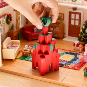 3D Printed Gift Box Stacking Toy For Kids Sensory Play With Bow Decorations 4-6 Years Old <b>PLA</b> Material - Product Image 2