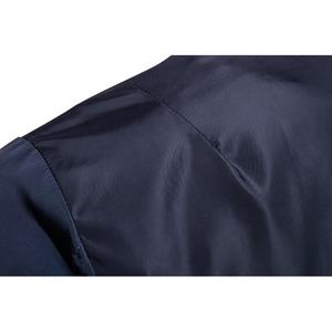 Inspire Apparel's New Style Chaqueta de invierno para hombre Chaqueta de burbuja acolchada transpirable con cierre de cremallera Tallas grandes - Product Image 5