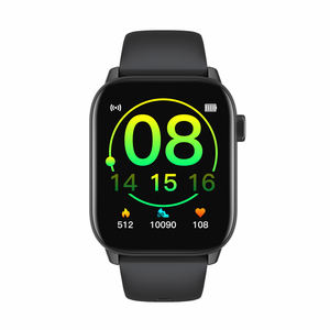 RC76 Pantalla curva HD de 1,69 pulgadas SmartWatch Dial Personalización 24 horas Ritmo cardíaco/Salud/Monitoreo del sueño Multi-Sport Square TFT - Product Image 2