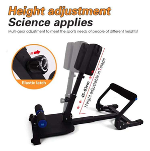 <span class=keywords><strong>Banc</strong></span> d'exercice multifonction CZFIT de haute qualité avec structure en acier et revêtement en cuir PU pour la maison, entraînement des fessiers et des jambes, unisexe. - Product Image 5