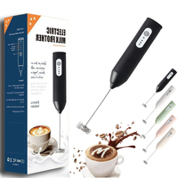 Nouveau Mini agitateur de café USB mousseur à lait électrique pour Latte/Cappuccino-fouet portable pour batteur à oeufs à la maison/au bureau
