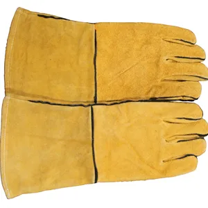 TOP quality Cow split leather Welding Gloves