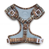 Nouvelle conception simple et respirante, harnais pour chien en néoprène, ensemble OEM/ODM, logo personnalisé, harnais de traction réglable et confortable pour chien