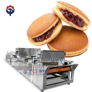 Sản lượng lớn tự động Dorayaki Máy làm bánh sandwich dây chuyền sản xuất bánh Máy làm bánh pancake - Product Image 1