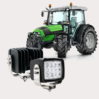 Lumière de travail menée résistante de 5 pouces pour des machines d'extraction d'excavatrice allumant la lampe de travail 60W ECE R10