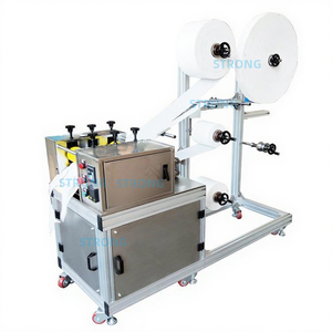 Machine semi-automatique à ultrasons pour serviettes hygiéniques sans colle, machine de fabrication de serviettes hygiéniques jetables pour femmes - Product Image 1