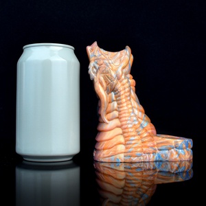 NNSX Nuevo Producto para Hombres, Funda de Silicona Hueca para Pene con Diseño de Dragón, para Agrandamiento del Pene, Diversión en Pareja, Pasión - Product Image 2