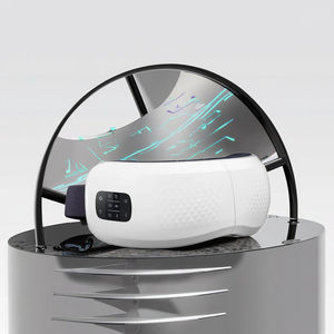 Mini vibración electrónica para masajeador ocular, masajeador ocular con bola calentada de iones, antiarrugas, azul, precio al por mayor - Product Image 1