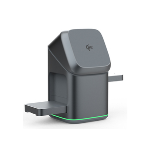 2025 Tốt Nhất Bán 3-Trong-1 15W Có Thể Gập Lại Không Dây Sạc Trạm Chuyên Nghiệp PC Từ Máy Tính Để Bàn Đứng Nhiều 5W 10W Không Dây - Product Image 1