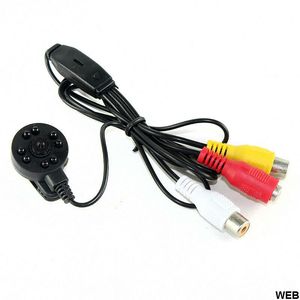Ahd Color <b>Micro</b> <b>Camera</b> 3.6mm With Mic And 8 Ir Led For Surveillance - Product Image 4