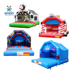 Château <span class=keywords><strong>gonflable</strong></span> commercial pour événements et fêtes, assortiment de structures de saut à thème dessin animé - Product Image 1