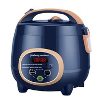 Autocuiseur Électrique Jinzheng, Petit Modèle Domestique pour 2-3 Personnes, Entièrement Automatique, Minuterie Intelligente, Multifonctionnel, Intérieur en Céramique Émaillée