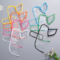 Léger chien de compagnie chiot Transparent clair vêtements de pluie imperméable Poncho à capuche veste Parka été imperméable coupe-vent manteau de pluie