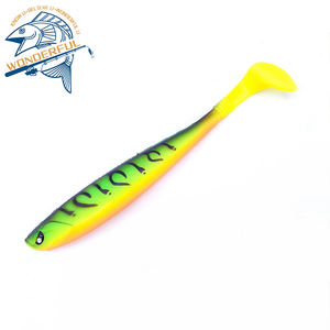 <span class=keywords><strong>Prix</strong></span> d'usine vente en gros 13cm / 10g <span class=keywords><strong>poisson</strong></span> arc-en-ciel Lua appât t-tail <span class=keywords><strong>poisson</strong></span> mou pêche leurre en plastique souple - Product Image 5