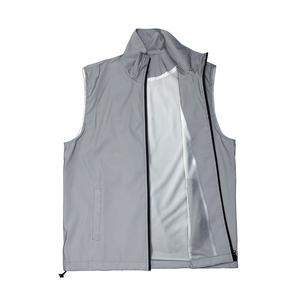 Chaleco Reflectante sin Mangas para Hombre, Primavera-Verano, para Correr de Noche, Transpirable, con Forro de Rejilla, Estilo Hip-Hop, Rock, Moda Urbana - Product Image 5