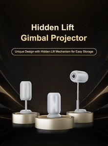 Proyector Inteligente HT10 con Gimbal, LED Inalámbrico HD, Soporte Oculto para Proyección en Casa y Dormitorio - Product Image 6